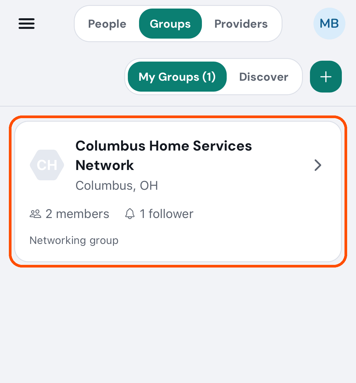 Groups, with the group you run