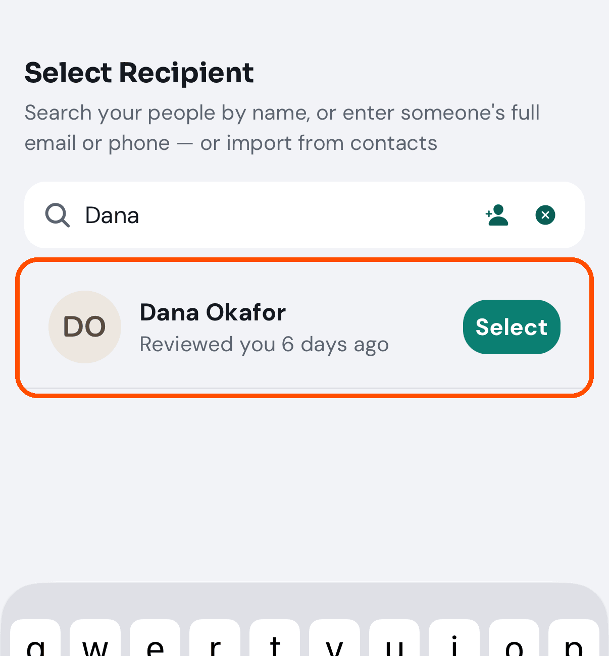 Dana Okafor, found
